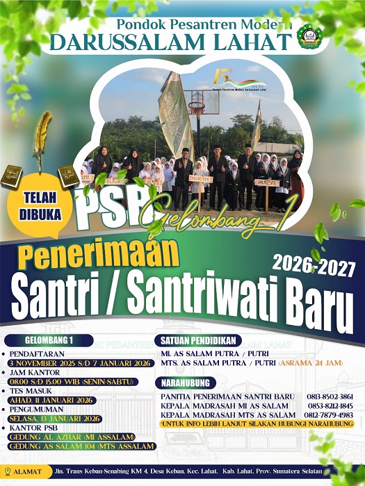 pondok pesantren darussalam lahat
