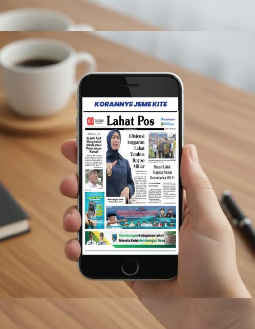 KORAN HYBRID LAHAT POS - Edisi Senin, 9 Februari 2026