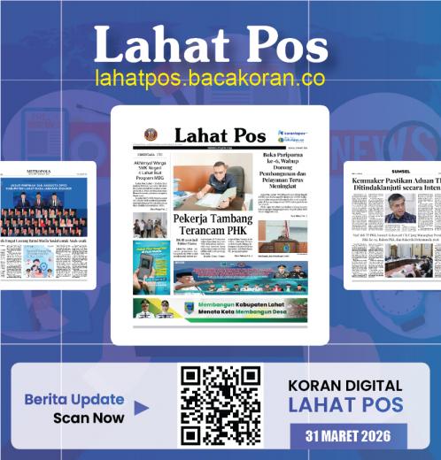KORAN HYBRID LAHAT POS - Edisi Selasa, 31 Maret 2026