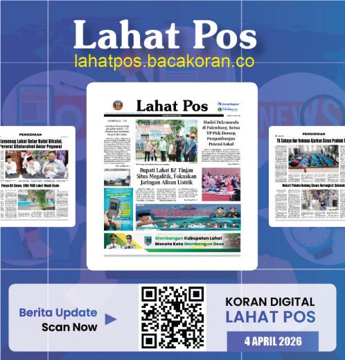 	KORAN HYBRID LAHAT POS - Edisi Sabtu, 4 April 2026
