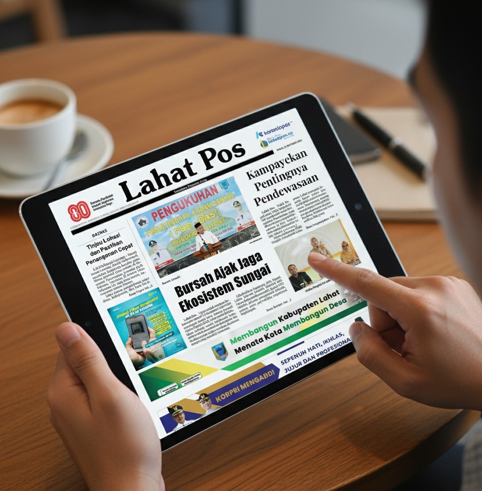 Koran Lahat Pos Edisi Rabu 22 Oktober 2025