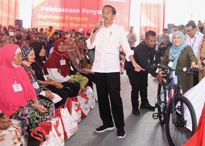 Kunjungan Presiden Jokowi ke Palembang