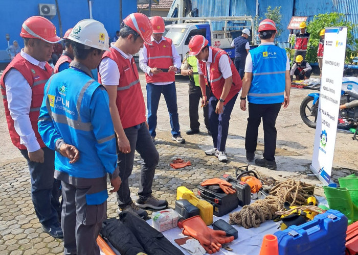 Pastikan Keandalan Pasokan Listrik, PLN Baturaja Gelar Inspeksi Peralatan Bersama Mitra Kerja