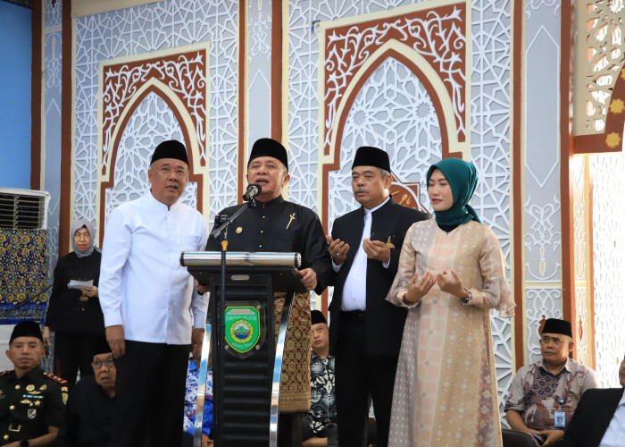 Foto Peresmian Masjid Jami Cahaya Ar-Rohman Lebak Budi Lahat