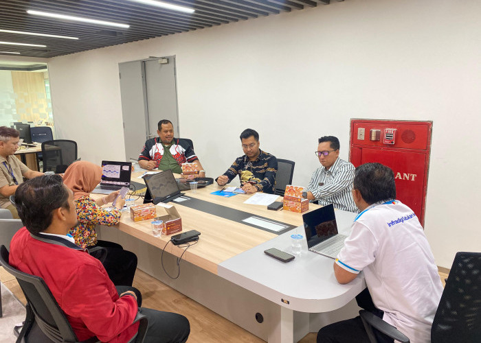 Kominfo Empat Lawang Audiensi dengan Komdigi Bahas Program 112 dan Kampung Internet