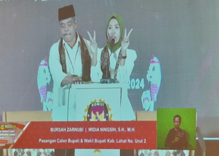 Kembali Menguasai Panggung Debat Kedua Membuat Masyarakat Lahat Semakin Yakin Dengan Program Bursah-Widia