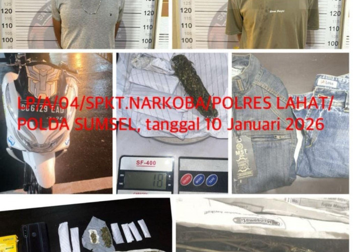 Dua Tersangka Diamankan, Ungkap Kasus Peredaran Narkotika Jenis Ganja
