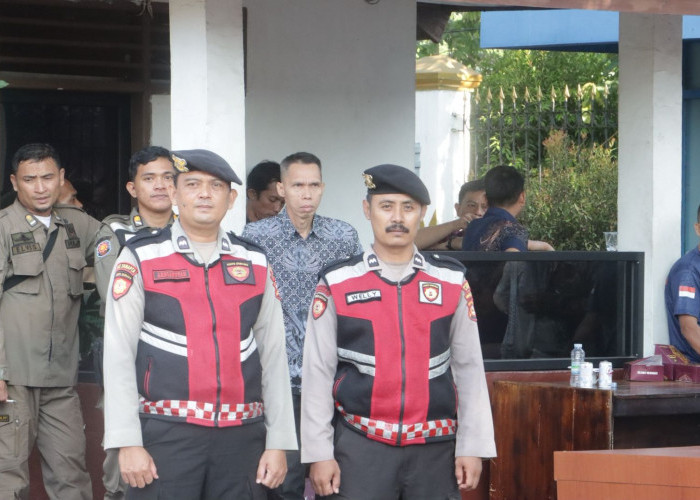 Polres Lahat Tegaskan Komitmen Jaga Kondusifitas di Pelantikan PPPK