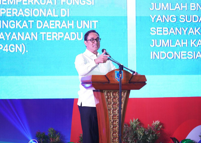 Foto Kepala BNN RI Menghadiri Deklarasi Indonesia Bersinar Lawan Narkoba di Lahat