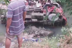 Terjun ke Jurang Tekapar di Sungai