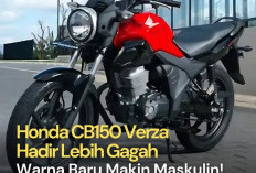Honda CB150 Verza Hadir Lebih Maco Dengan Warna Baru