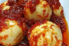 Ini Resep dan Cara Membuat Sambal Telur Bulat Yang Menggugah Selera