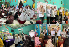 Gerakan Sehat di Desa Muara Maung Hadirkan Pembelajaran Interaktif, Dukungan Lintas Sektor, dan Semangat Hidup