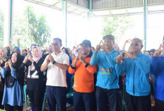Senam Sensus Ekonomi 2026 Bersama Warga Meriahkan Reses Tahap II Ketua DPRD Lahat Dapil 1