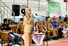 Semarak HUT Lahat ke-156, Wakil Bupati Buka Turnamen Bola Voli Antar Guru Se-Kabupaten