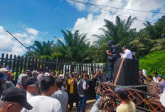 Demo Masyarakat Kikim Area Kepung Kantor PT SMS, Tuntut Kejelasan Lahan HGU yang Habis