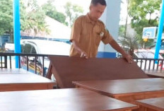 SMAN 2 Lahat Terima 60 Unit Meja Belajar, Siap Tingkatkan Kenyamanan Belajar