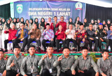 Meriah! SMAN 1 Lahat Gelar Pelepasan Siswa dan Siswi Kelas XII