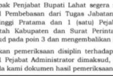 BKN Kembalikan Jabatan 4 ASN Non Job, Ini Tanggapan Ketua DPRD Lahat 