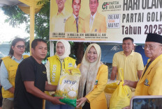 Warnai HUT Ke-61, Golkar Lahat Gelar Pasar Murah dan Pemeriksaan Kesehatan Gratis
