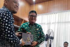 Sertijab Plt Kepala Bapenda Kabupaten Lahat Berlangsung Khidmat