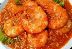 Udang Saus Pedas, Lebih Nikmat Disantap Dengan Nasi Putih Hangat, Ini Resep dan Cara Membuatnya