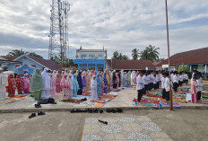 SDN 12 Lahat Gelar Pembiasaan Shalat Dhuha Berjamaah