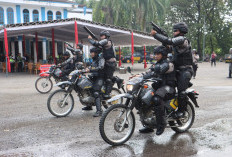 Polres Lahat Tingkatkan Kesiapsiagaan Lewat Simulasi Sispam Kota Hadapi Potensi Unjuk Rasa