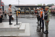 Polres Lahat Gelar Apel Pasukan Operasi Keselamatan Musi 2026
