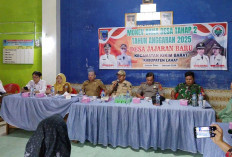 Kecamatan Kikim Barat Lakukan Monev DD dan ADD 2025 di Desa Jajaran Baru