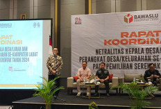 Pj Bupati Hadiri Rakor Netralitas Pemerintah Desa Pada Pemilihan Serentak 2024