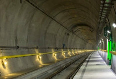 Intip Gotthard Base Tunnel Terowongan Terpanjang di Dunia