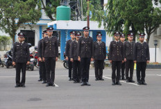 Personel Polres Lahat Ikuti Upacara Peringatan Hari Bela Negara 