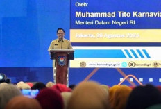 Pj TP-PPK Sumsel Hadiri Rapat Koordinasi Nasional, Dengarkan Arahan Mendagri