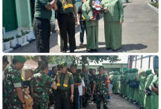 Lepas Sambut Danramil 405-02 Merapi Berlangsung Penuh Haru