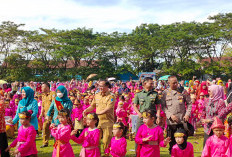 Luar Biasa ! 2 Ribu Siswa PAUD/TK Antusias Ikut Tari Tradisional Erai-erai, Ini Kata Pj Bupati