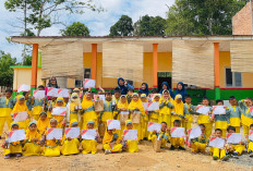 Perdana, Lahat Pos Gelar Lomba Mewarnai Tingkat SD