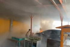 Mobil Terbakar di Depan Hotel Zulian, Warga Tanjung Beringin Panik