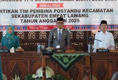 Bupati Kukuhkan Ketua TP PKK dan Tim Pembina Posyandu Kabupaten Empat Lawang Masa Bakti 2025–2030