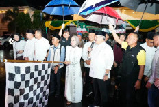 Bupati Lahat Lepas Takbir Keliling Malam 1 Syawal 1447 H 