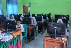 SMPN 3 Lahat Ujian Sekolah Berbasis Komputer