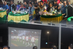 Kapolres Empat Lawang Bersama Bupati, Kajari, Forkopimda dan Forkopimcam Gelar Nobar Semifinal Piala Dunia