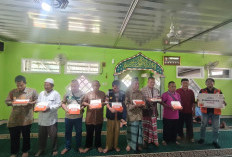 Rumah Zakat Salurkan 100 Paket Buka Puasa untuk Warga Tunanetra di Palembang