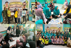 Semarak Penutupan Sanitary Camp: Anak Sehat, Ibu Hebat, Desa Kuat!
