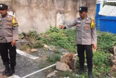 Polsek Merapi Barat Cek Pembangunan Sumur Bor di SMPN 1 Merapi Jelang HUT Bhayangkara ke-80
