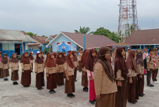 Sambut Lomba HUT RI ke-79, Siswa-siswi SDN 12 Latihan PBB