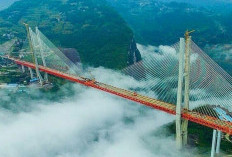 Waw! Jembatan Ini Tertinggi di Dunia, Membentang Sepanjang 729 Meter