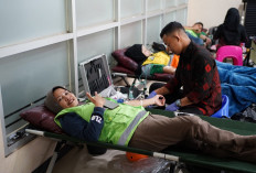 Energi Kebaikan 45 Tahun PTBA Sukseskan Aksi Donor Darah