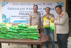 Kapolsek Pamris Malau Pimpin Gerakan Pangan Murah, Wujud Nyata Polri Perkuat Ekonomi Rakyat!