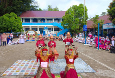 SDN 10 Lahat Ujian Praktek Tari Nusantara